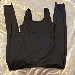 Black Sleeveless Jumpsuit